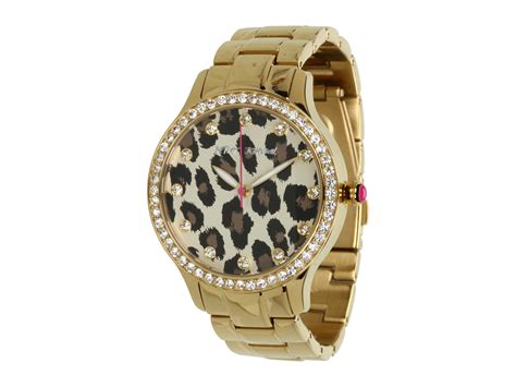 vintage golden dial leopard watch